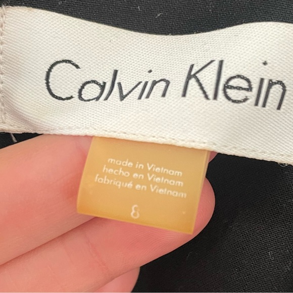 Calvin Klein 3/4 sleeve black blazer - Picture 4 of 4